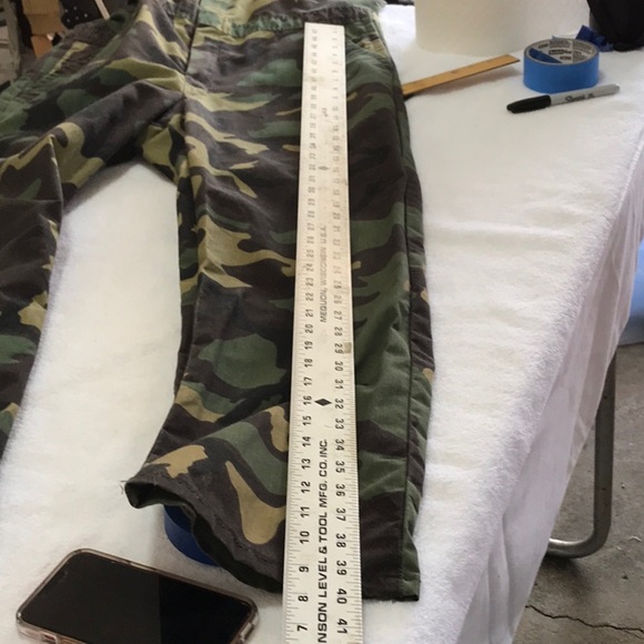 VINTAGE REDHEAD Hunting Camouflage Coveralls Unlined Size Med regular pre owned - Picture 3 of 12